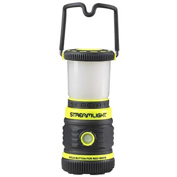Streamlight Siege AA Lantern handle will lock in upright or stowable position