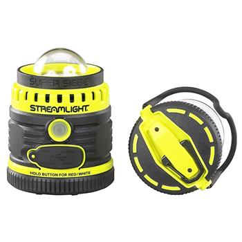 Streamlight Super Siege Lantern has a removable cover to provide 360 degree light distribution