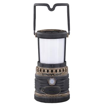  Streamlight Super Siege Rechargeable Lantern handle designed to lock in upright or stowed position