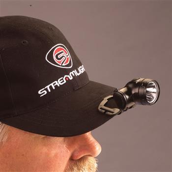 Streamlight Enduro LED Headlamp securely clips to your visor