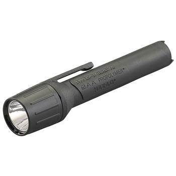 Black Streamlight 2AA ProPolymer HAZ-LO Flashlight