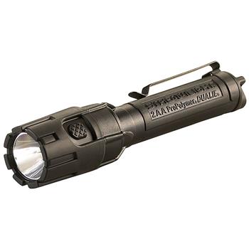 Black Streamlight Dualie 2AA LED Flashlight