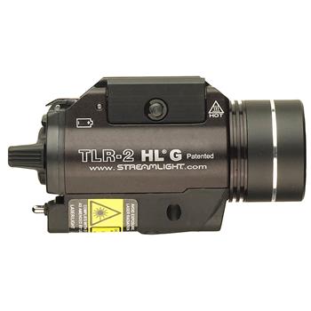 Streamlight TLR-2 HL G Weapon Light securely fits a broad range of weapons