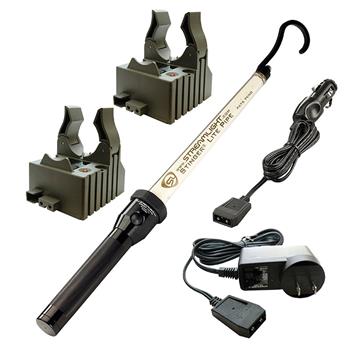 Streamlight Stinger Lite Pipe Rechargeable Work Light with AC/DC Charge Cords and 2 Bases