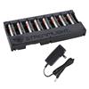 Streamlight® 8 Unit Bank Charger with 120V AC charge cord and batteries