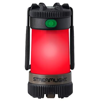 Streamlight Siege X USB Lantern has a red LED for emergency signaling