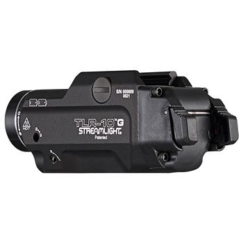Streamlight TLR-10 G weapon light includes high switch mounted on the light