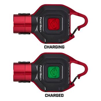 Streamlight Pocket Mate Light with a integrated battery charge indicator