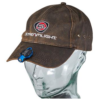 Streamlight Pocket Mate will attach securely to your cap