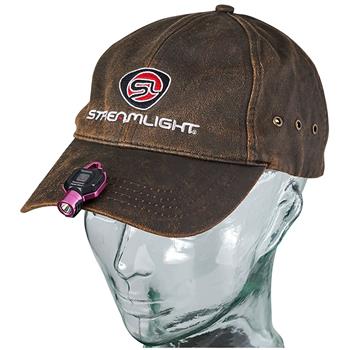 Streamlight Pocket Mate will attach securely to your cap