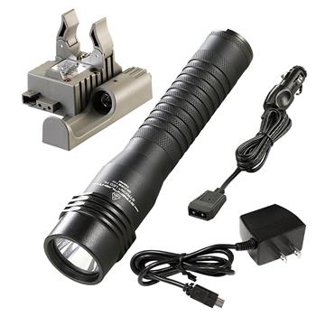 Streamlight Strion LED HL Rechargeable Flashlight with AC/DC charge cords and PiggyBack base