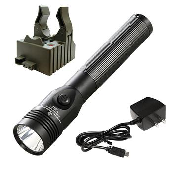 Streamlight Stinger LED HL Flashlight with AC charge cord and one base