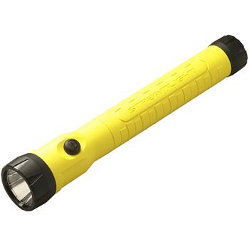 Yellow Streamlight PolyStinger LED HAZ-LO Rechargeable Flashlight