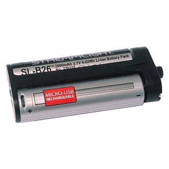 Streamlight SL-B26 Li-Ion USB Battery Pack for the 2020 Flashlight