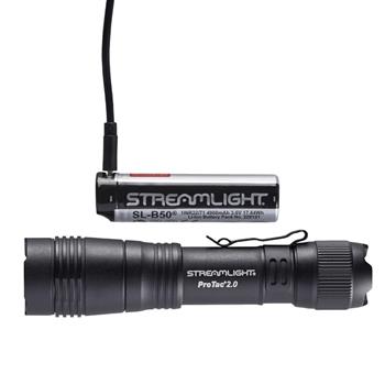 Streamlight ProTac 2.0 Flashlight includes Li-Ion USB re-chargeable battery
