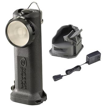 Black Streamlight Survivor LED Rechargeable Flashlight with AC Charge Cord and 1 Base